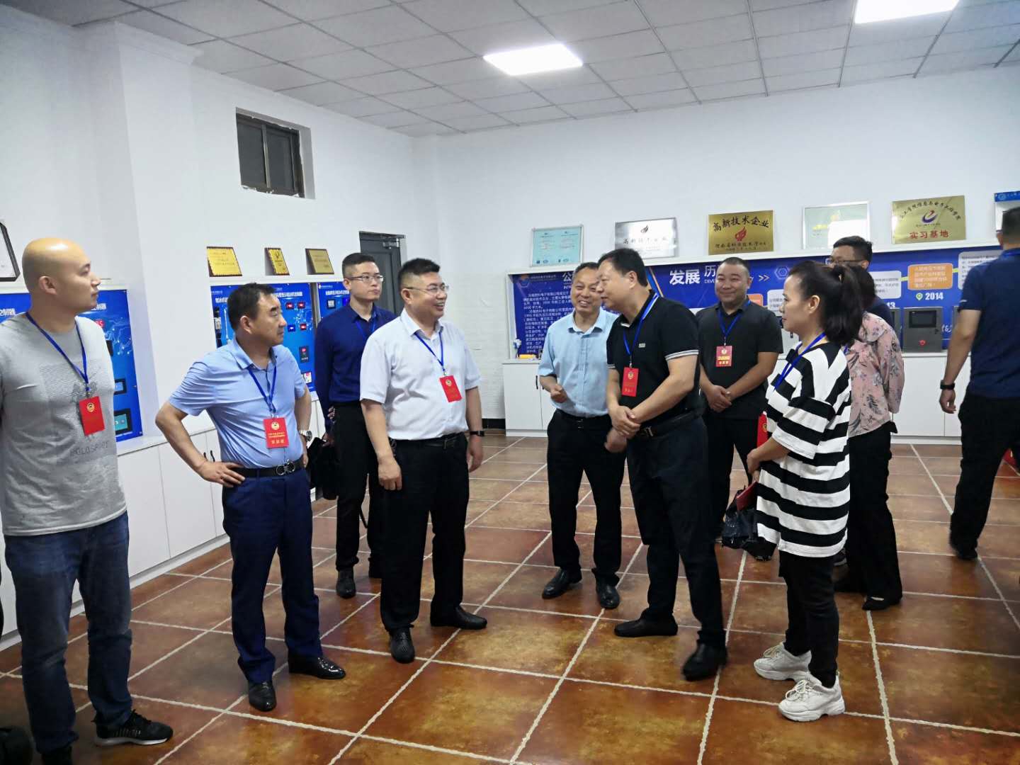 Leaders of the Municipal Committee of the Chinese people's Political Consultative Conference visited